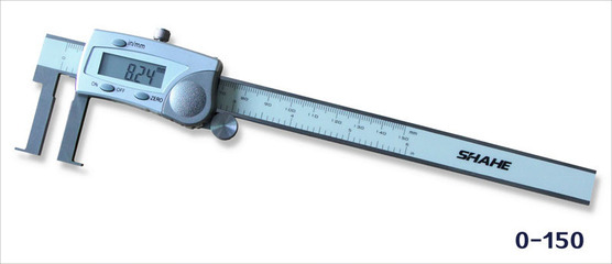 精密測(cè)量利器 三和牌扁頭內(nèi)溝槽數(shù)顯卡尺深度解析